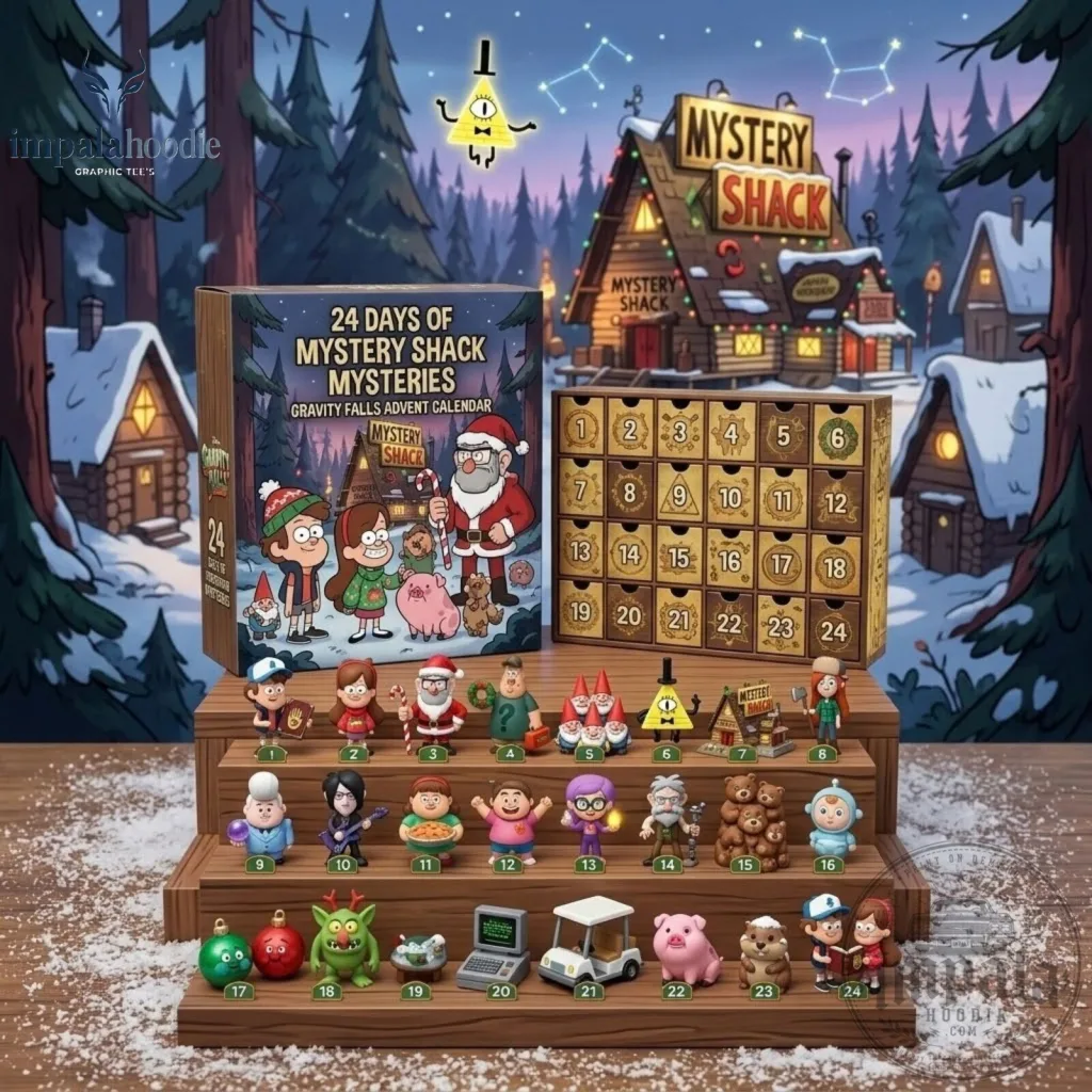Gravity Falls Mystery Shack Mysteries Chritsmas Advent Calendar 2026 Gravity Falls Mystery Shack Mysteries Chritsmas Advent Calendar 2026
