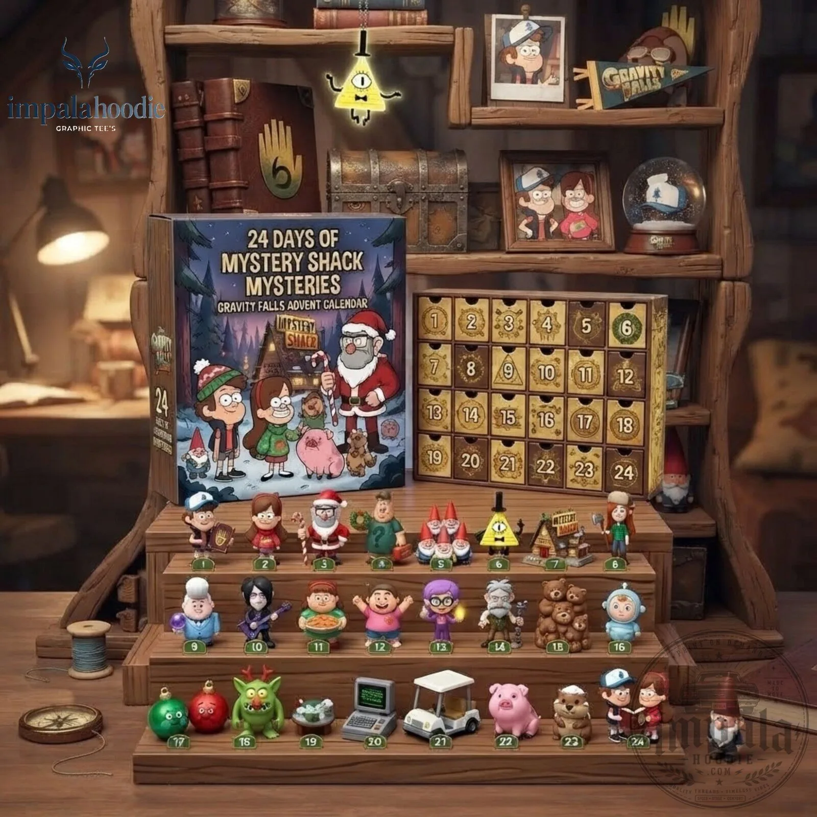 Gravity Falls Mystery Shack Mysteries Chritsmas Advent Calendar 2026 9 Gravity Falls Mystery Shack Mysteries Chritsmas Advent Calendar 2026