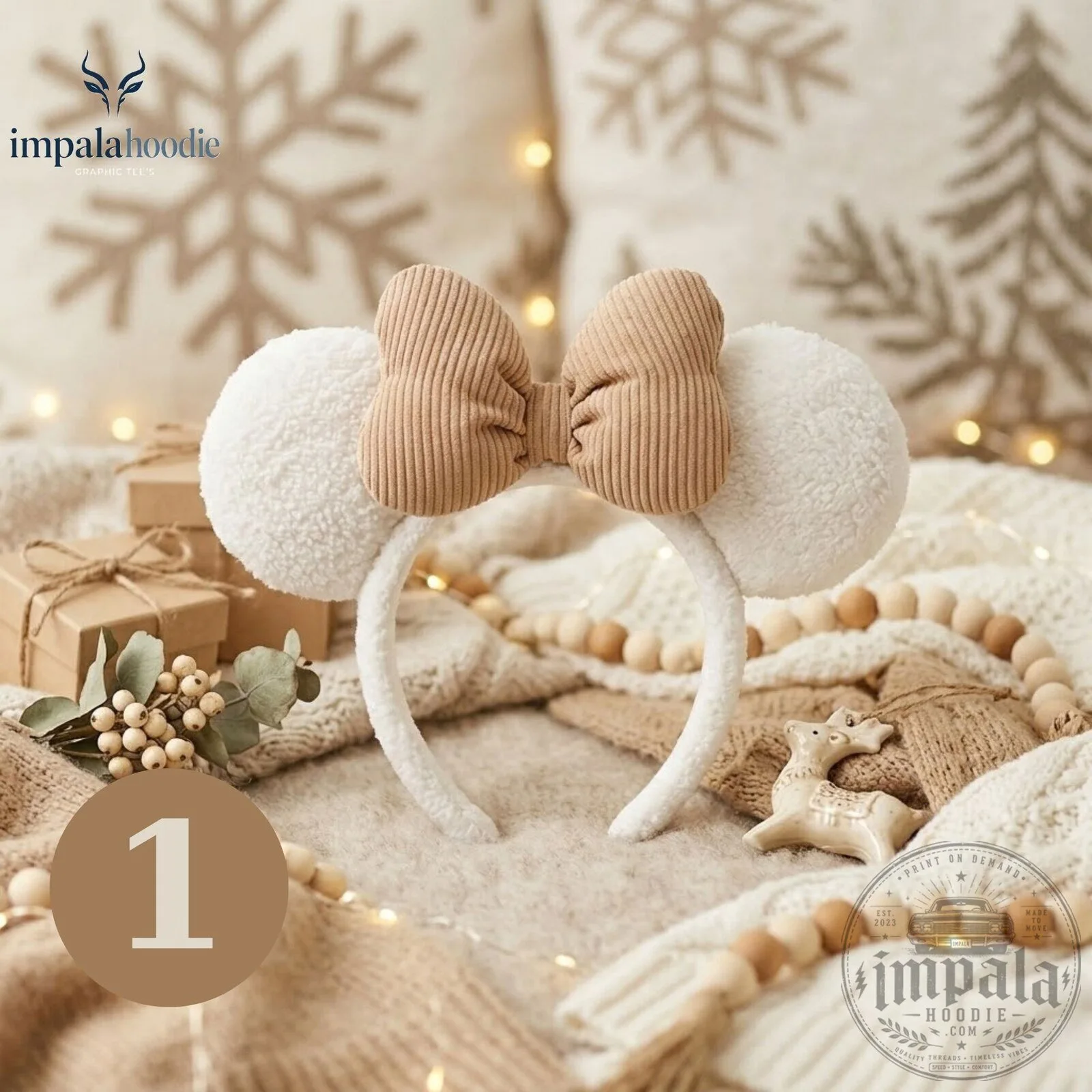 Disney Christmas Mouse Ears Headband Holiday Collection 9 Disney Christmas Mouse Ears Headband Holiday Collection