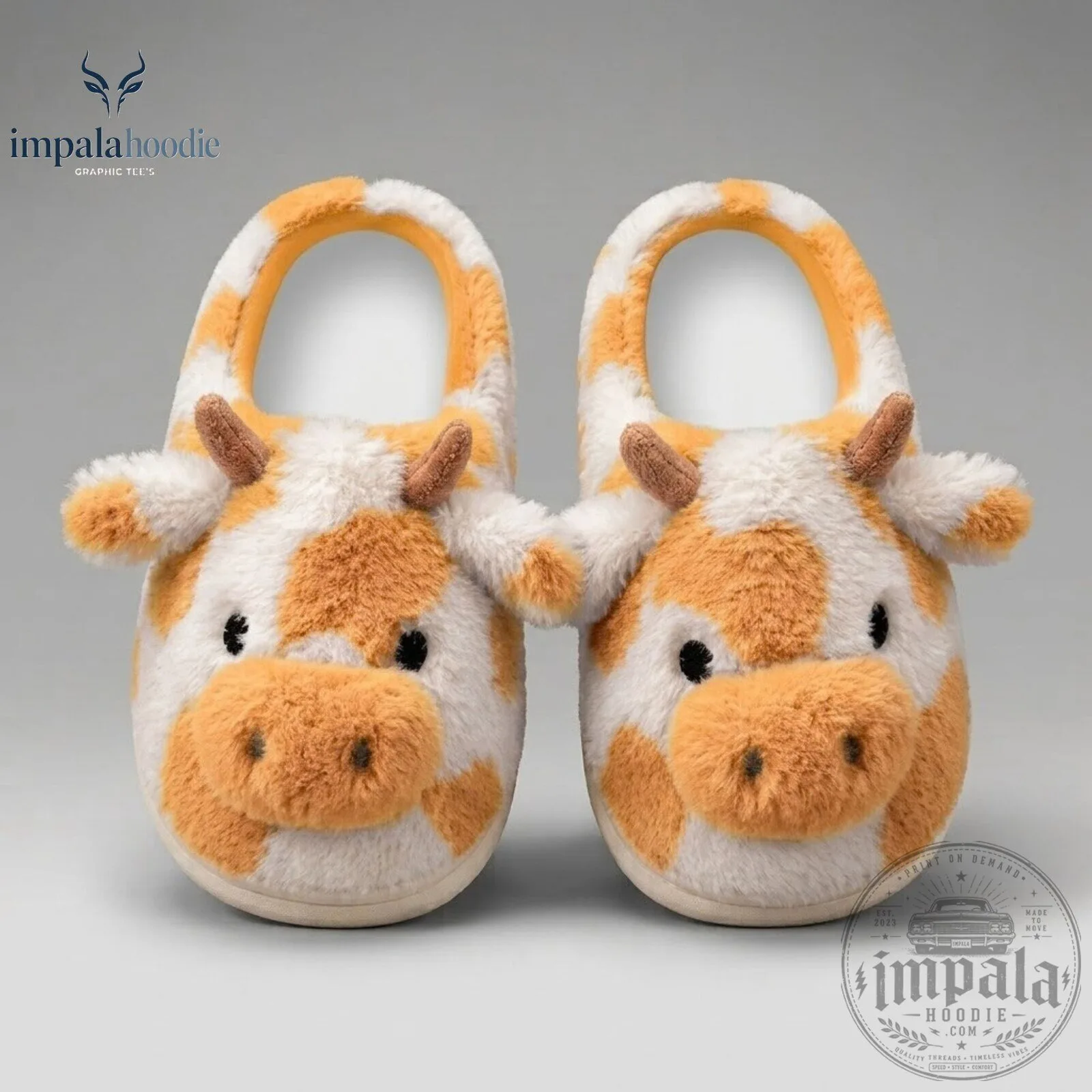 Cute Cow Plush Slippers Collection 14 Cute Cow Plush Slippers Collection