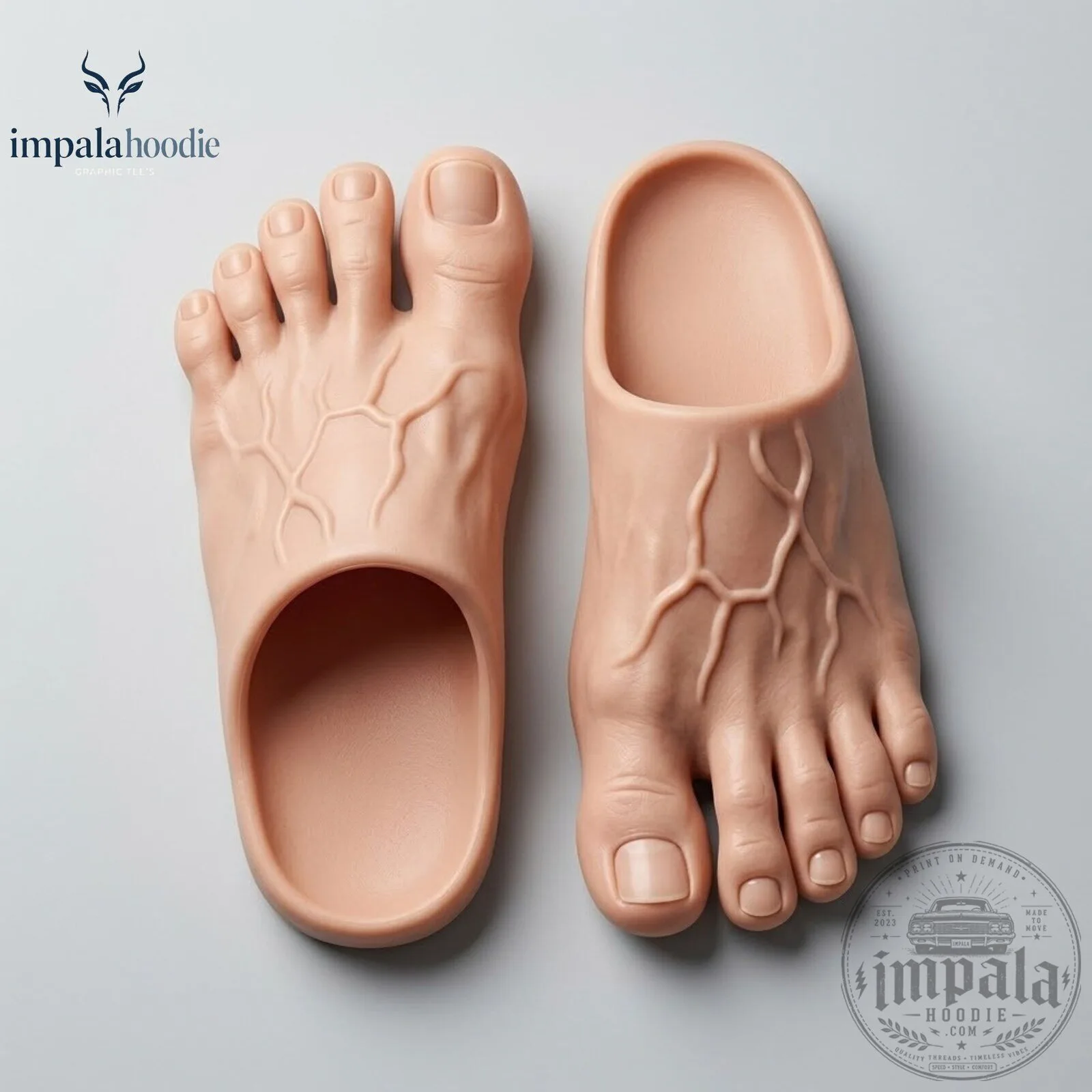 Realistic Human Feet Funny Slippers 9 Realistic Human Feet Funny Slippers