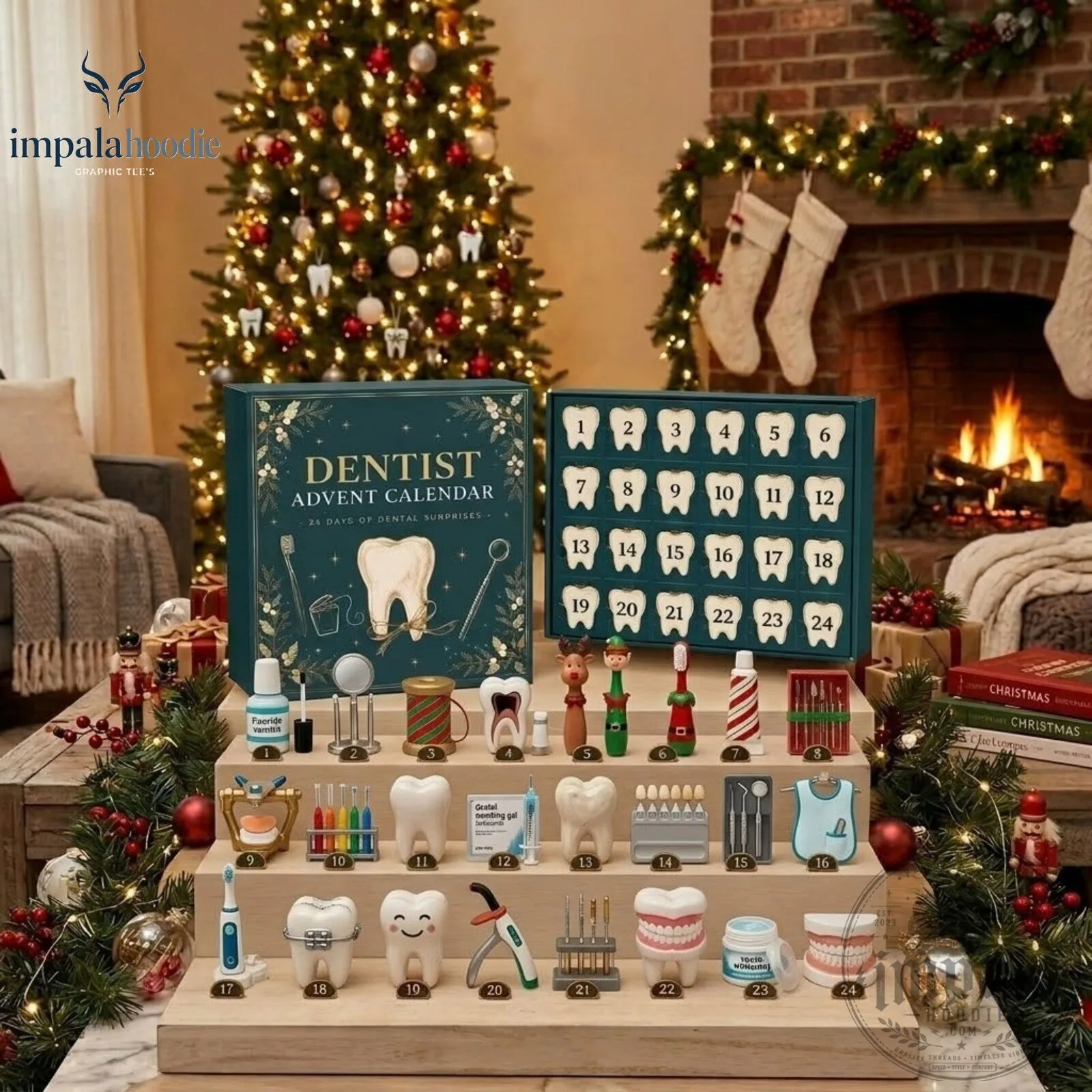 Dentist Christmas Advent Calendar Gift For Dentist