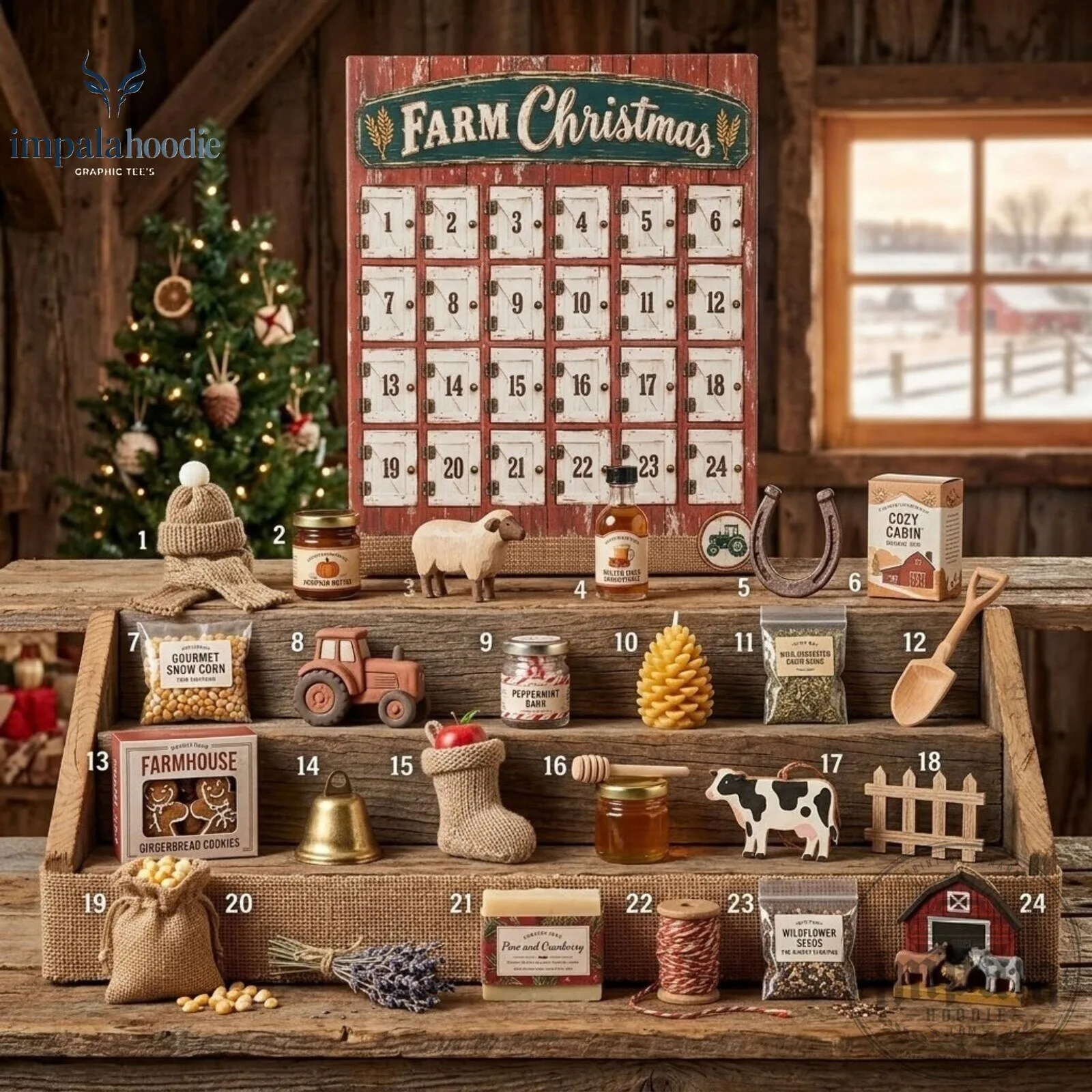 Farm Christmas Advent Calendar 2026 4 Farm Christmas Advent Calendar 2026