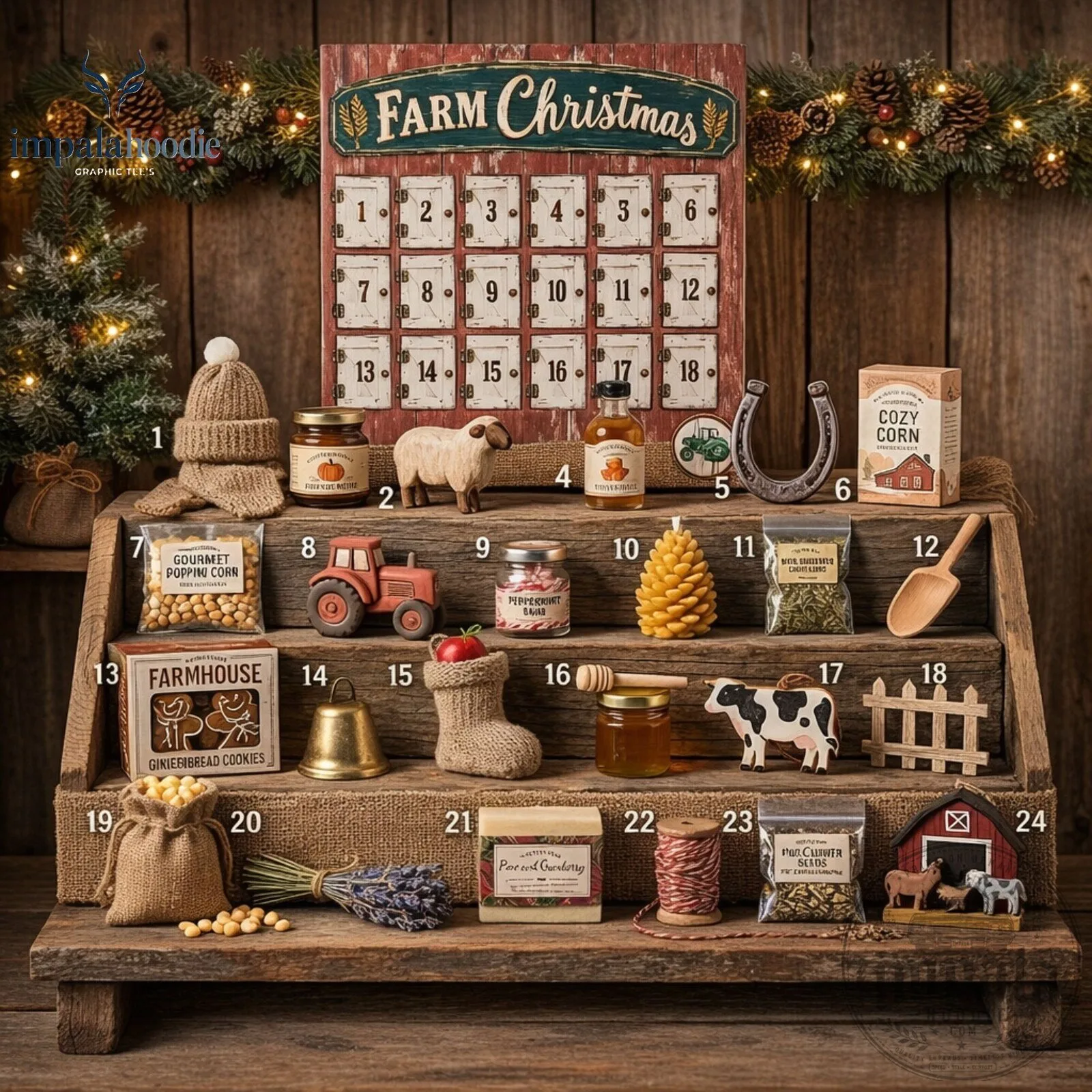 Farm Christmas Advent Calendar 2026 9 Farm Christmas Advent Calendar 2026