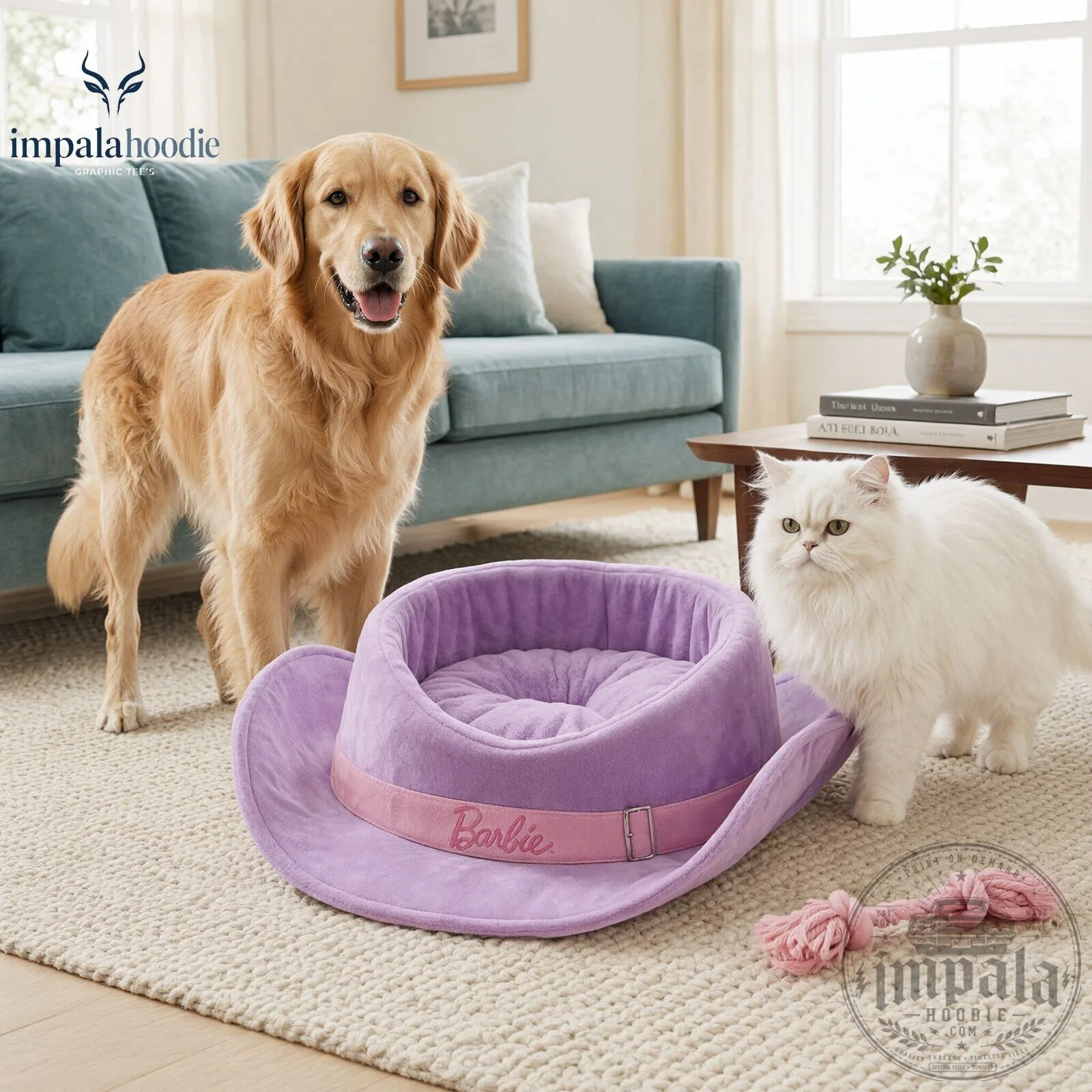 Barbie Cowboy Hat Pet Bed For Cat And Dog 4 Barbie Cowboy Hat Pet Bed For Cat And Dog
