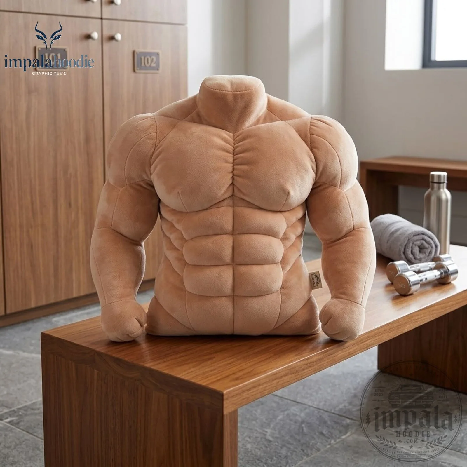 Thu Hunkie The Muscle Body Muscular Pillow For Single Lady