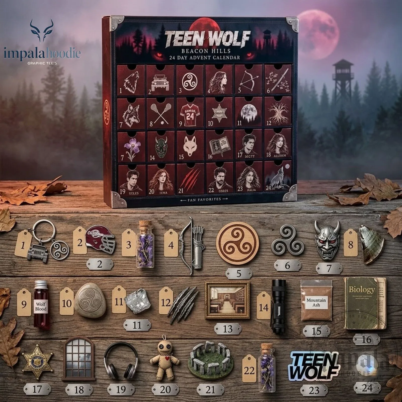 Teen Wolf Beacon Hills Advent Calendar 2026