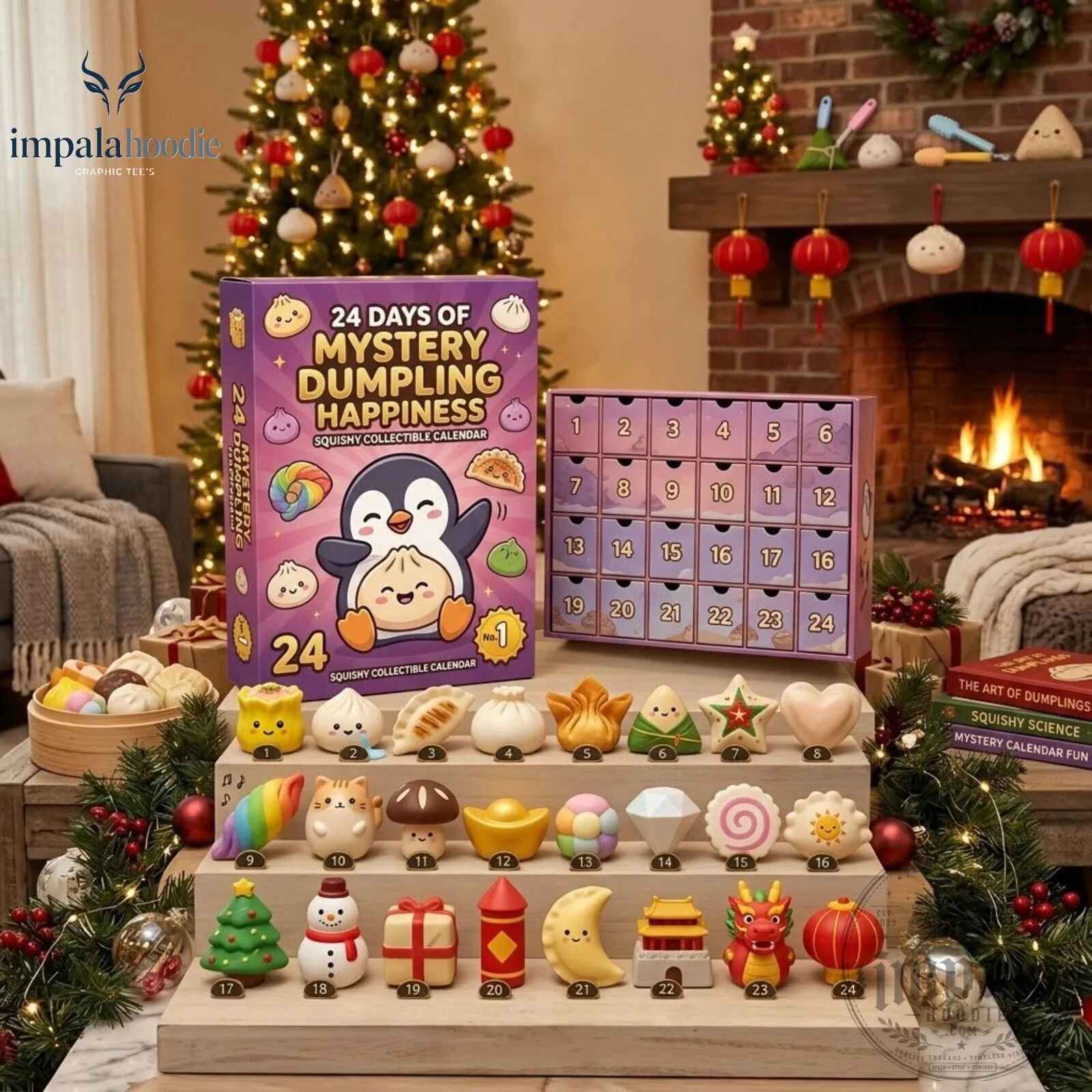 Mystery Dumpling Happiness Squishy Advent Calendar 2026