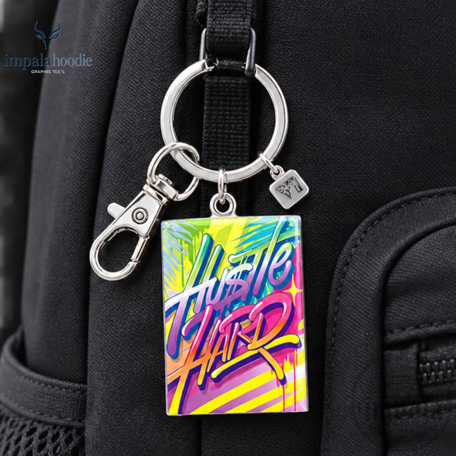 Grand Theft Auto VI GTA 6 Hustle Hard Keychain 10 Grand Theft Auto VI GTA 6 Hustle Hard Keychain