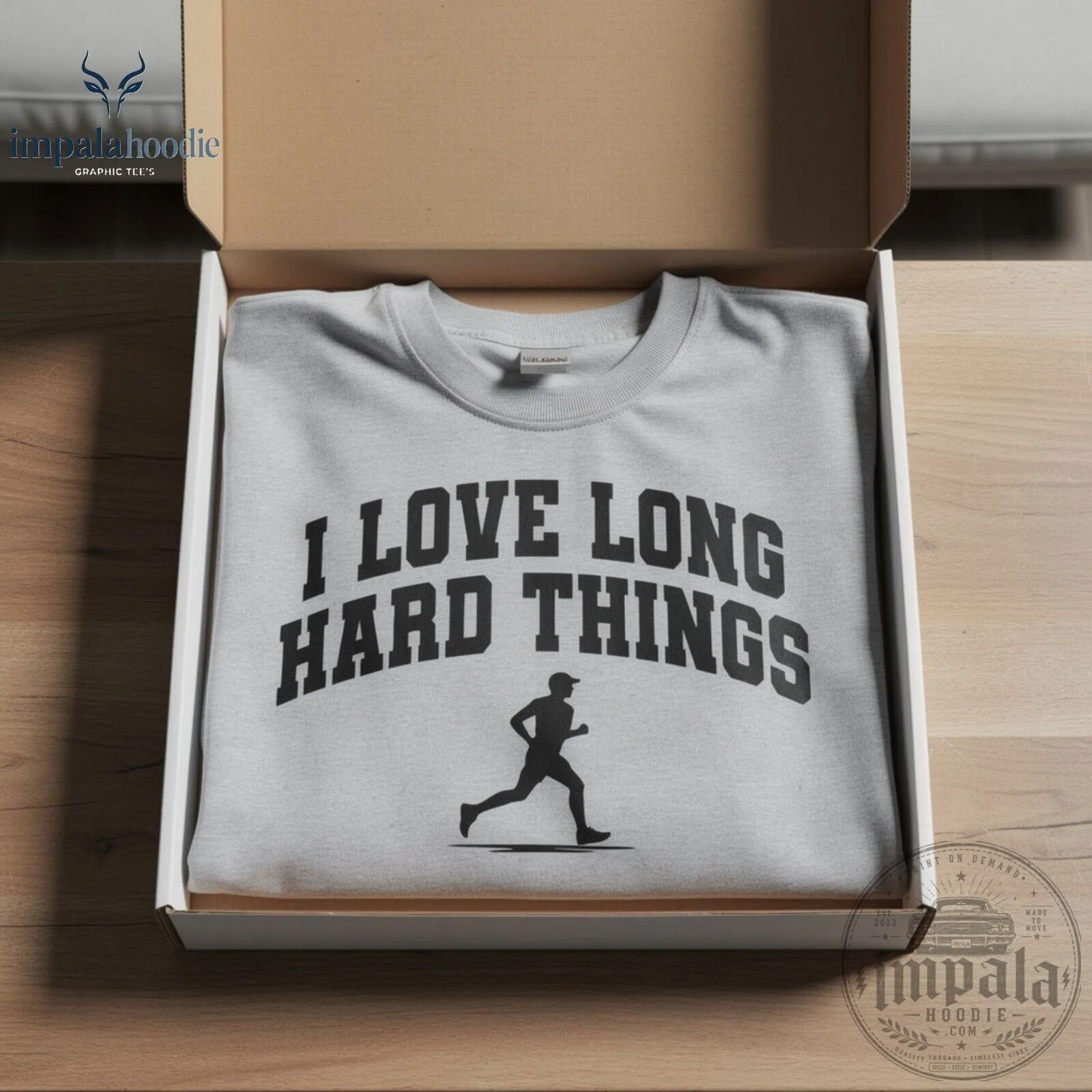 I Love Long Hard Things Funny Gray T-Shirt 10 I Love Long Hard Things Funny Gray T-Shirt