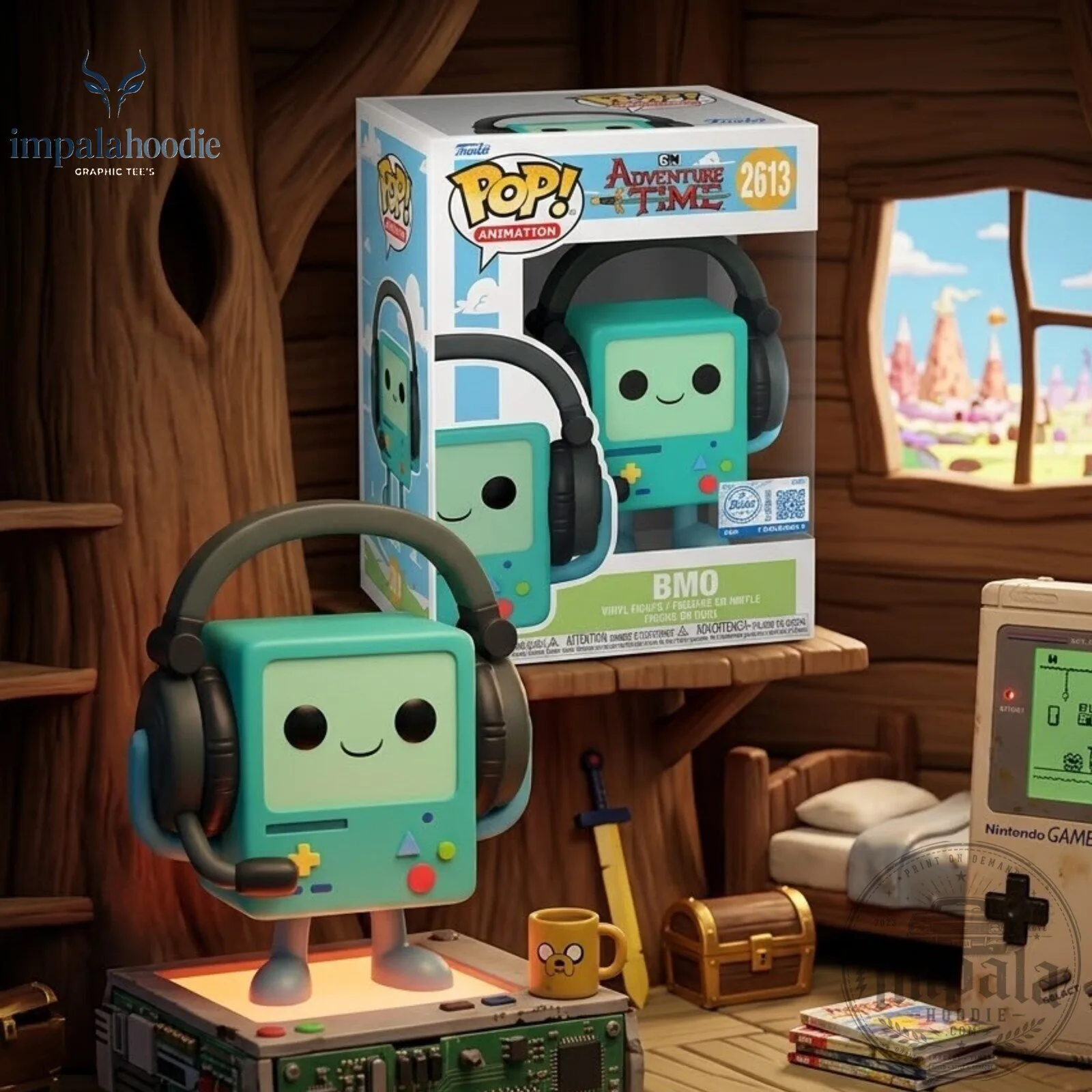 Adventure Time BMO With Headphones Collectible Funko Pop Figure