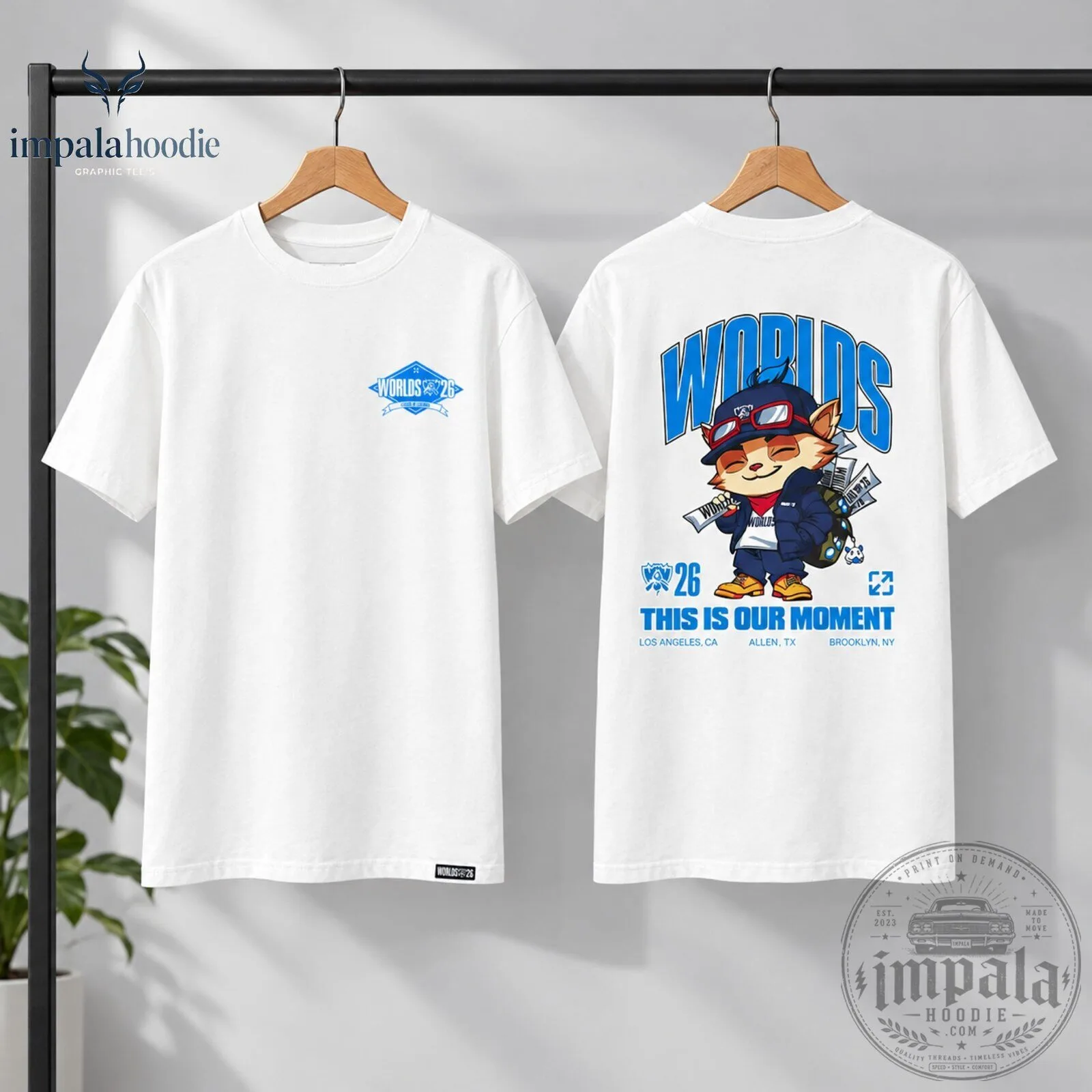 League Of Legends Worlds 2026 Merch White T-Shirt 9 League Of Legends Worlds 2026 Merch White T-Shirt