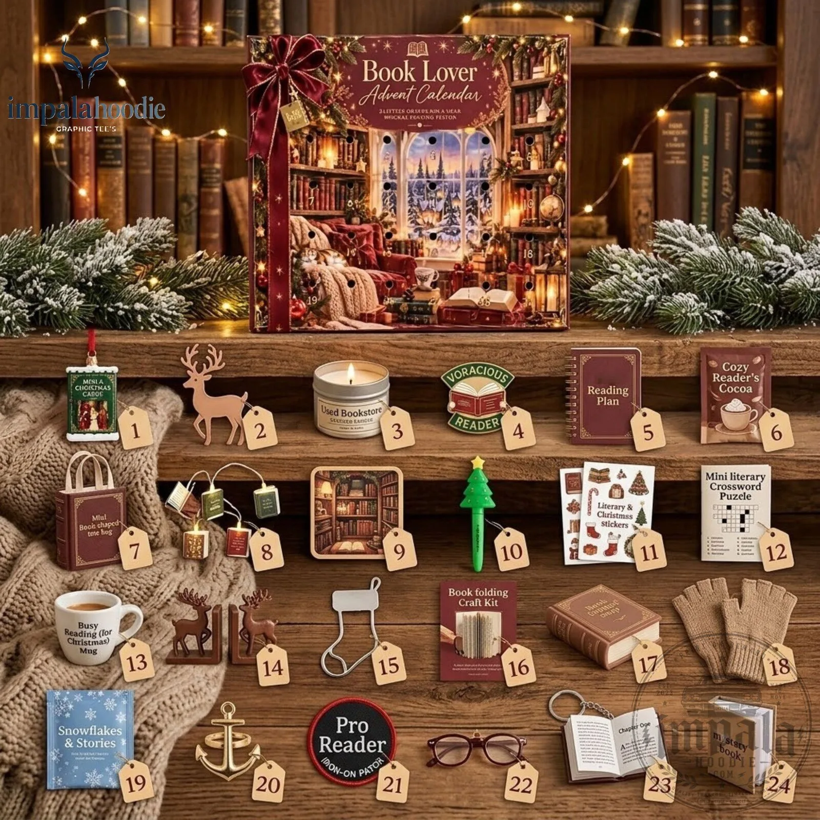 Book Lover Christmas Advent Calendar 2026 5 Book Lover Christmas Advent Calendar 2026