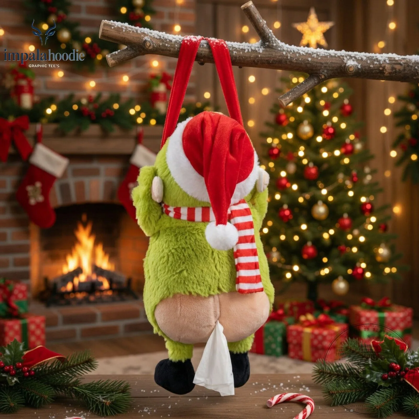 The Grinch Christmas Plush Tissue Box Holder 9 The Grinch Christmas Plush Tissue Box Holder