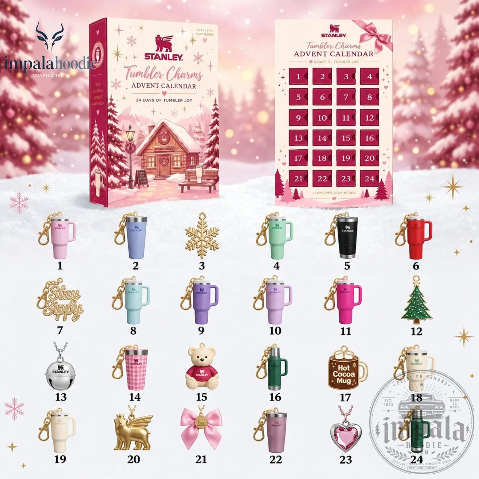 Stanley Tumbler Charms 24 Days Of Tumbler Joy Advent Calendar 2026 4 Stanley Tumbler Charms 24 Days Of Tumbler Joy Advent Calendar 2026