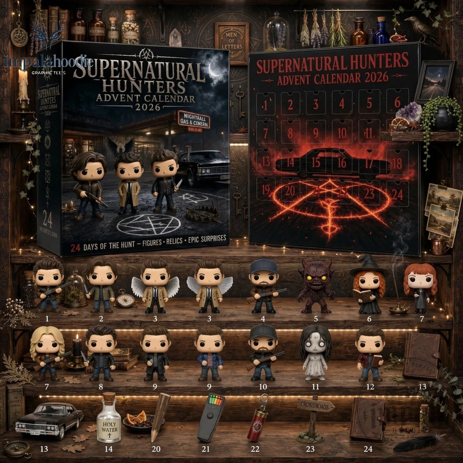 Supernatural Hunters Advent Calendar 2026 9 Supernatural Hunters Advent Calendar 2026