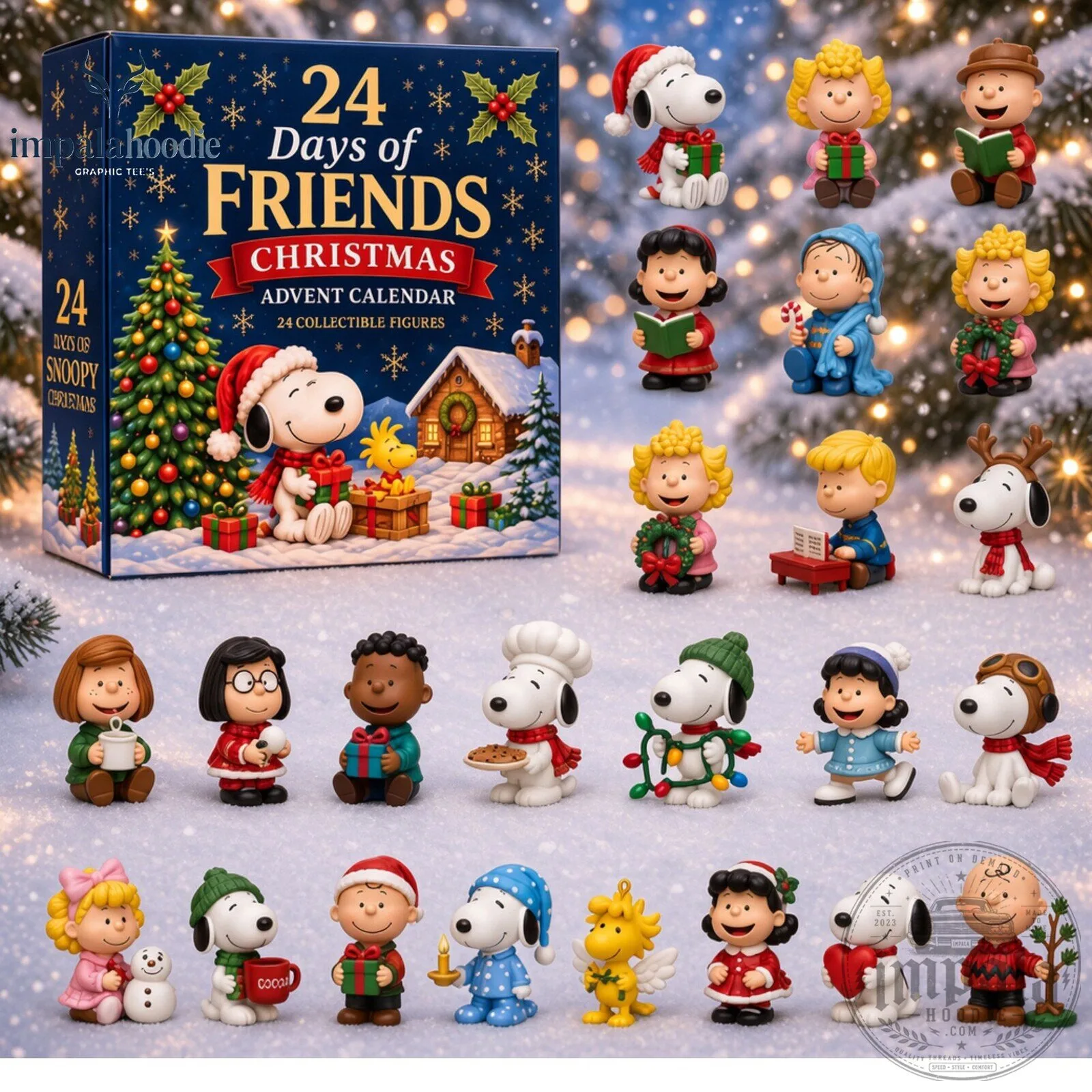 Peanuts Snoopy 24 Days Of Friends Christmas Advent Calendar 2026 8 Peanuts Snoopy 24 Days Of Friends Christmas Advent Calendar 2026