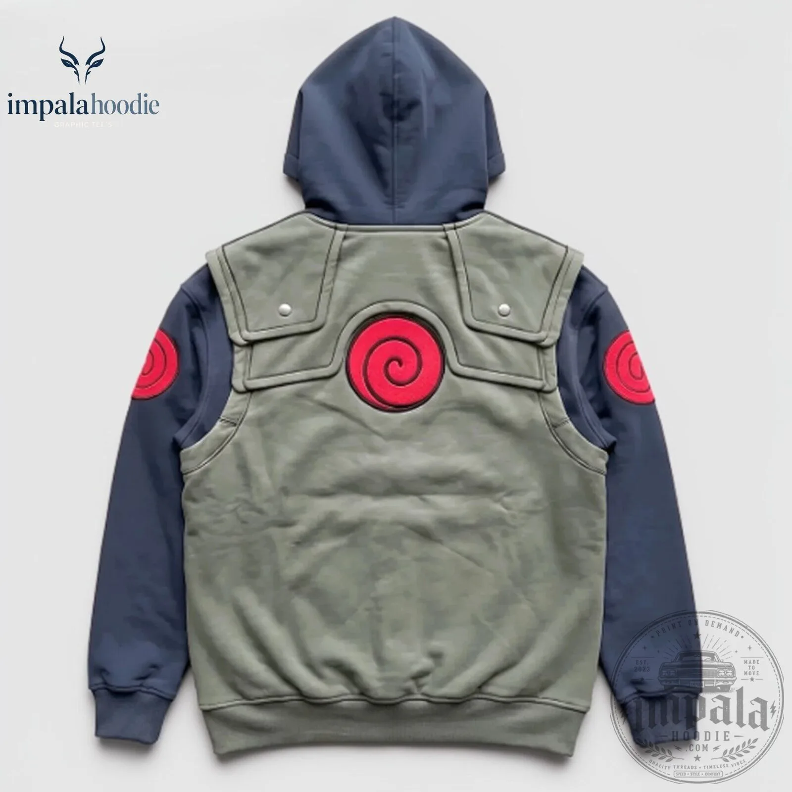 Naruto Kakashi Hatake Zip Up Hoodie With Face Cover 9 Naruto Kakashi Hatake Zip Up Hoodie With Face Cover