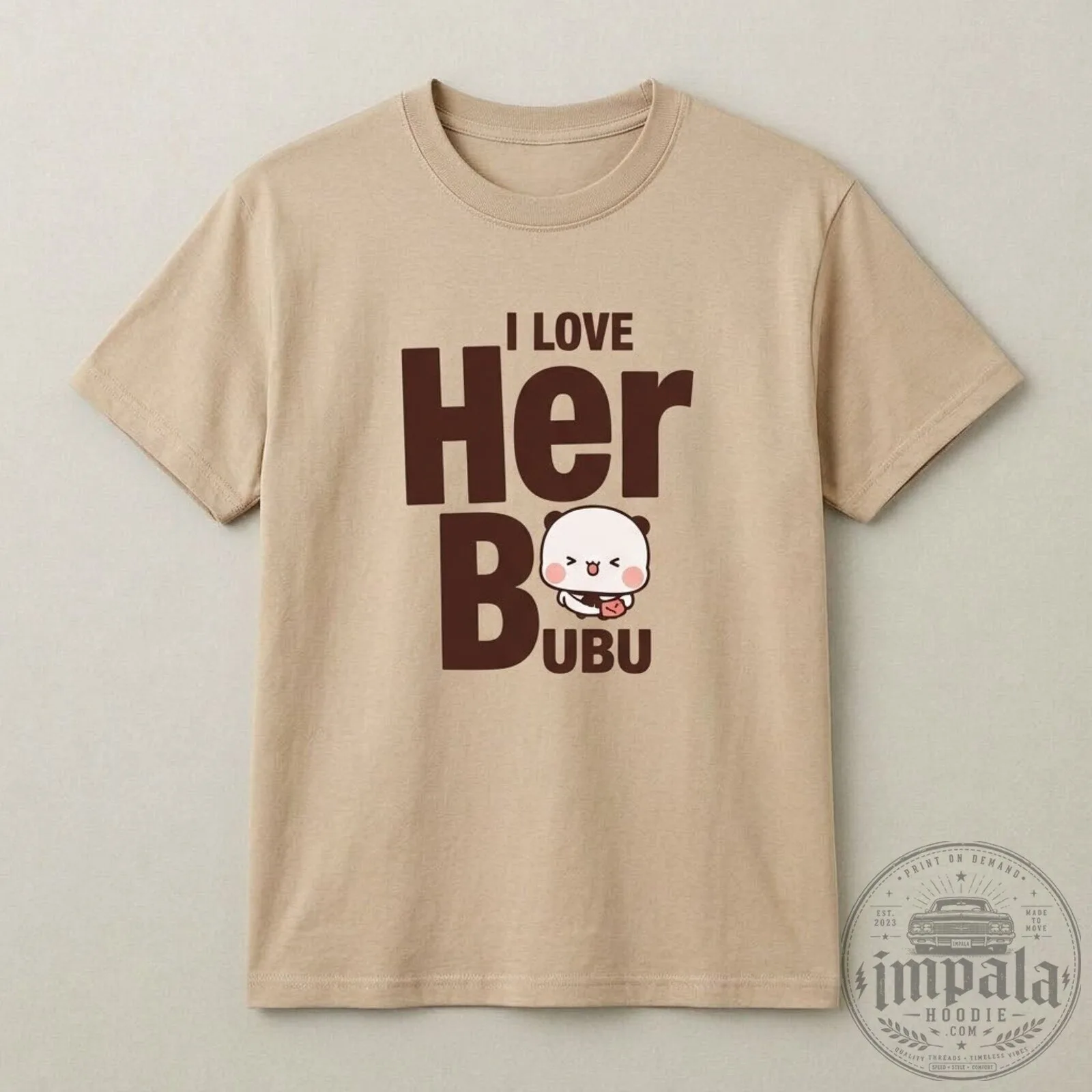 I Love Her Bubu And I Love His Bubu Funny Matching T-Shirt For Couples 10 I Love Her Bubu And I Love His Bubu Funny Matching T-Shirt For Couples