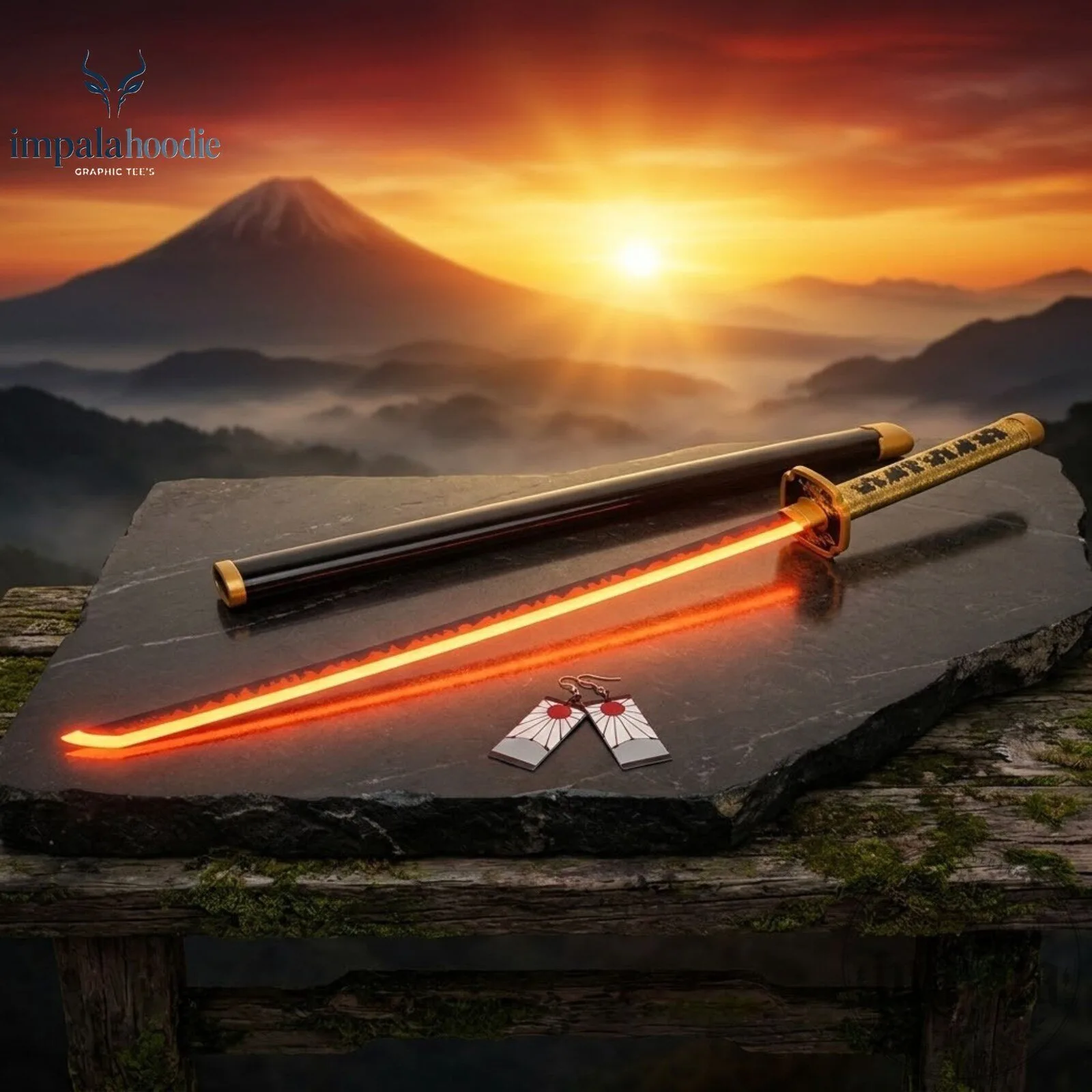 Kimetsu No Yaiba Yoriichi Tsugikuni Glowing LED Light Katana 9 Kimetsu No Yaiba Yoriichi Tsugikuni Glowing LED Light Katana
